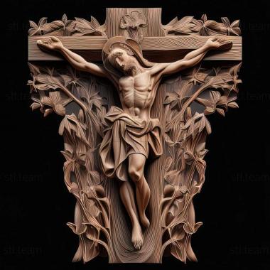 3D model Crucifix (STL)